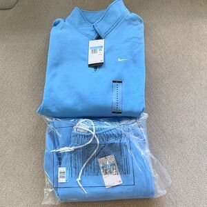 Nike Light Blue Sweatshirt and Joggers Set